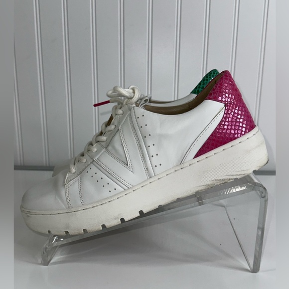 Vionic Simasa White Leather Shoes Orthotic Comfort Supportive Size 9 - Picture 3 of 14